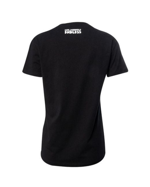 Karl Lagerfeld Black Logo T-Shirt