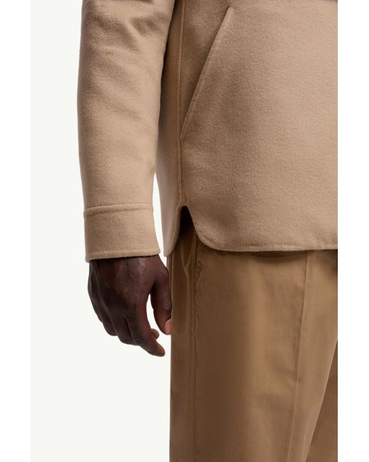 Moncler Natural Tagnit Reversible Shirt Jacket for men