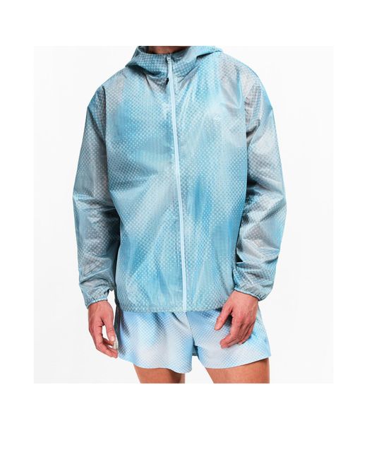 Represent Blue Hooded Casual Jacket for men