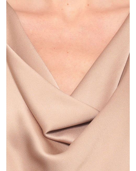 Antonelli Natural Mandi Draped Maxi Dress