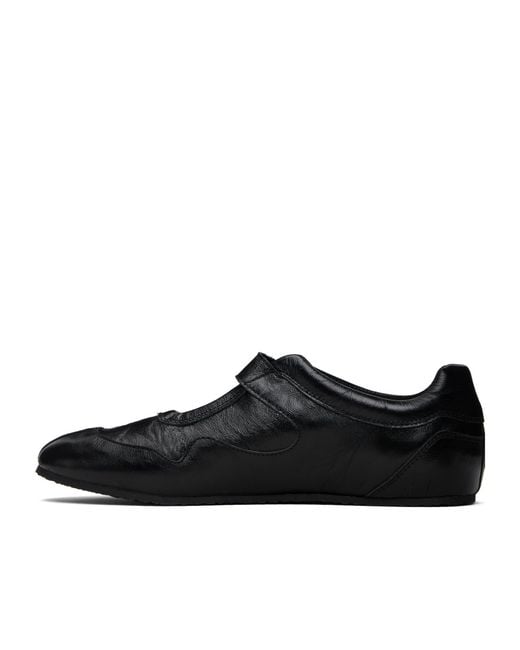 CECILIE BAHNSEN Black Bess Mary Jane Ballet Flats