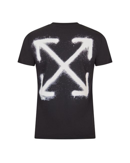 Off-White c/o Virgil Abloh Black Slim Fit T-Shirt for men