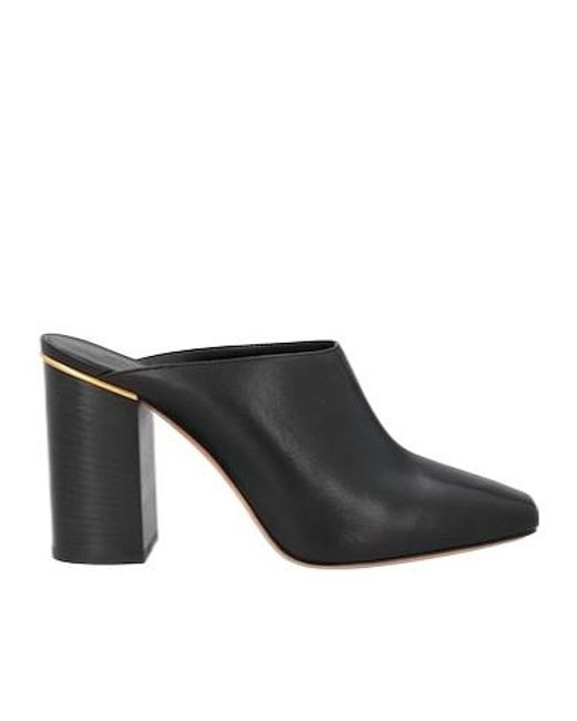 Chloé Black Mules & Clogs Leather