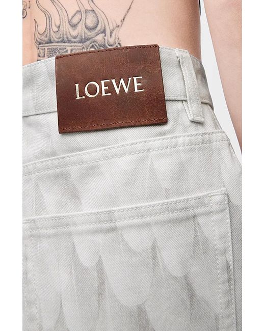 Loewe White Denim Jeans