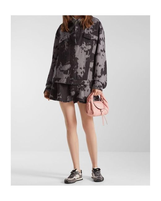 Fendi Gray Animalier Ff Denim Jacket