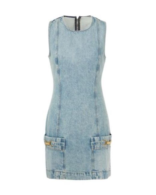 Stella McCartney Blue Denim Minidress