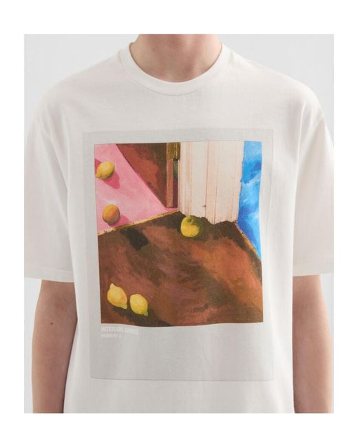 Jil Sander White Cotton Crew-Neck T-Shirt for men
