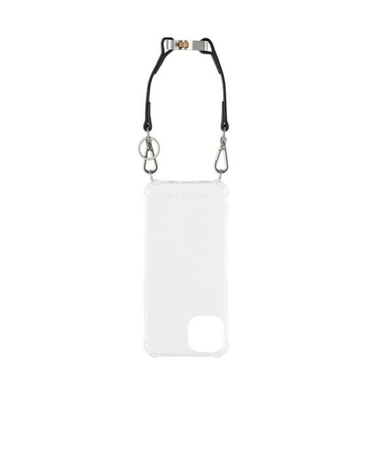 1017 ALYX 9SM White Iphone 13 Mobile Phone Case for men