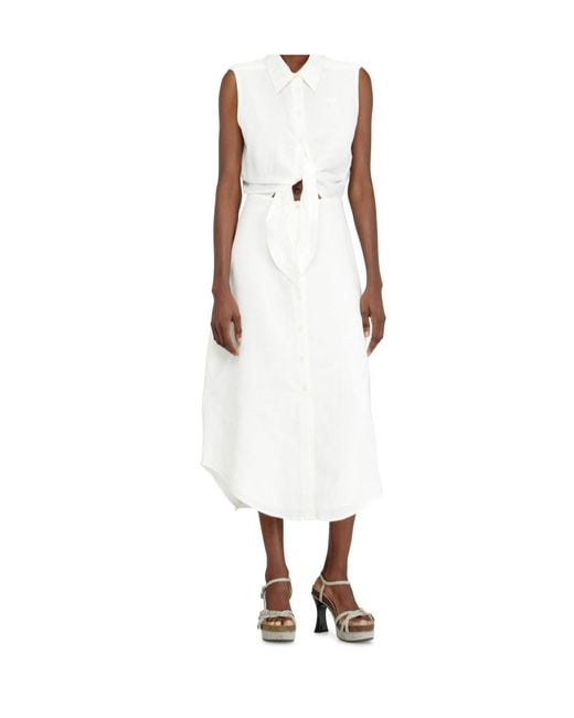 DIESEL White D-Elta-Sl Dress