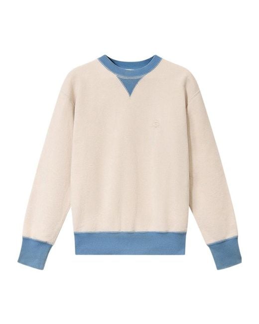 Isabel Marant White Miker Sweatshirt for men