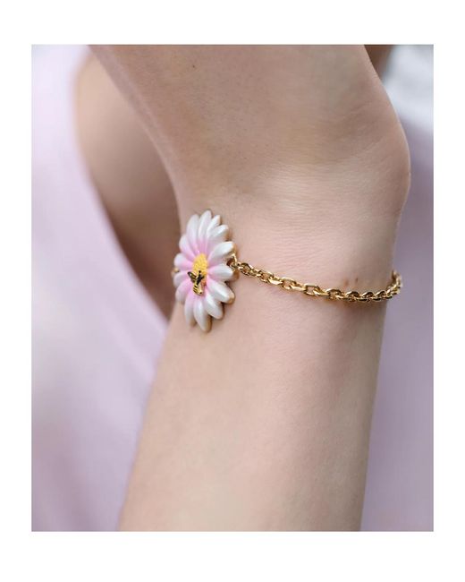 Dior Metallic Daisy Bracelet