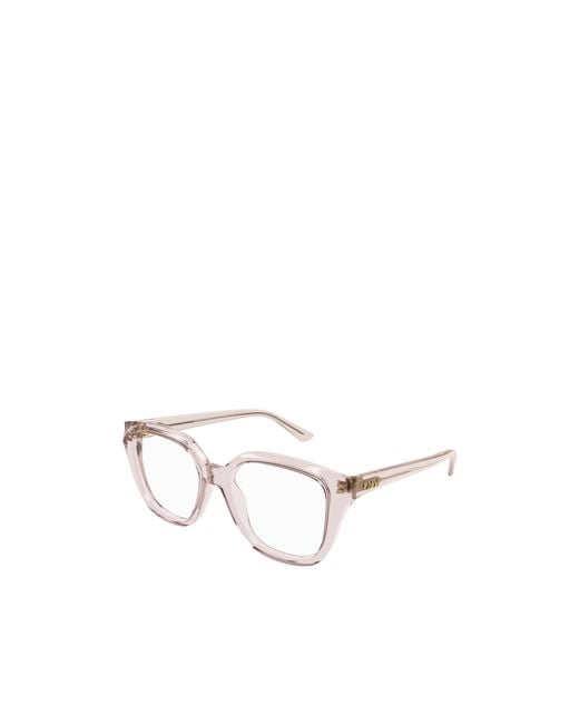 Chloé White Chloé Eyewear Square-Frame Glasses