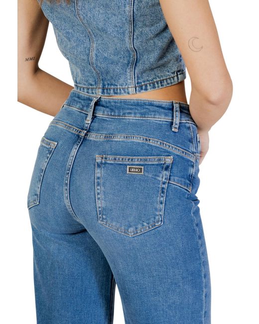 Liu Jo Blue Medium Rise Denim Jeans