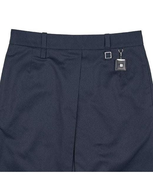 Wooyoungmi Blue Logo Skirt