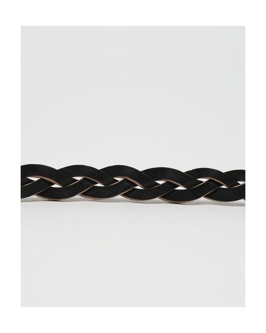 Our Legacy White Braided Waist Belt for men