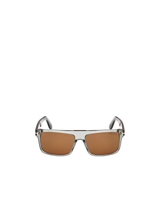 Tom Ford Multicolor Eyewear Rectangular-Frame Sunglasses for men