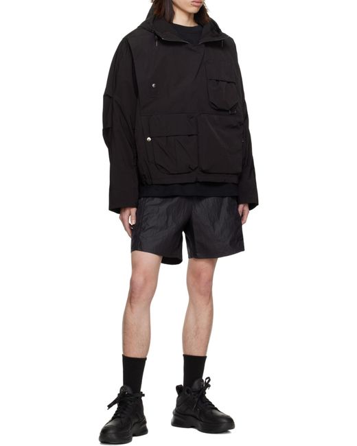 Wooyoungmi Black Logo T-Shirt for men