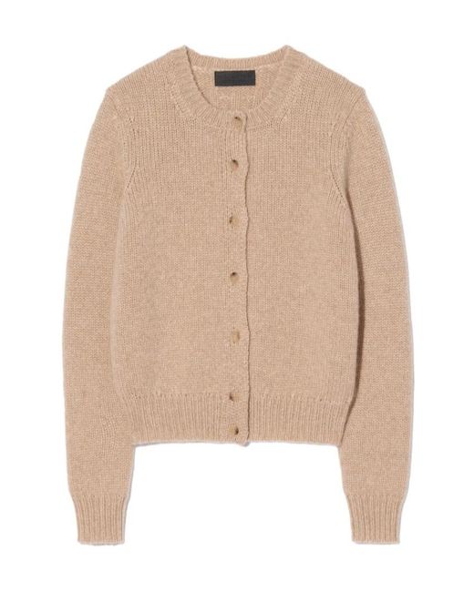 Nili Lotan Natural Saskia Cashmere Cardigan