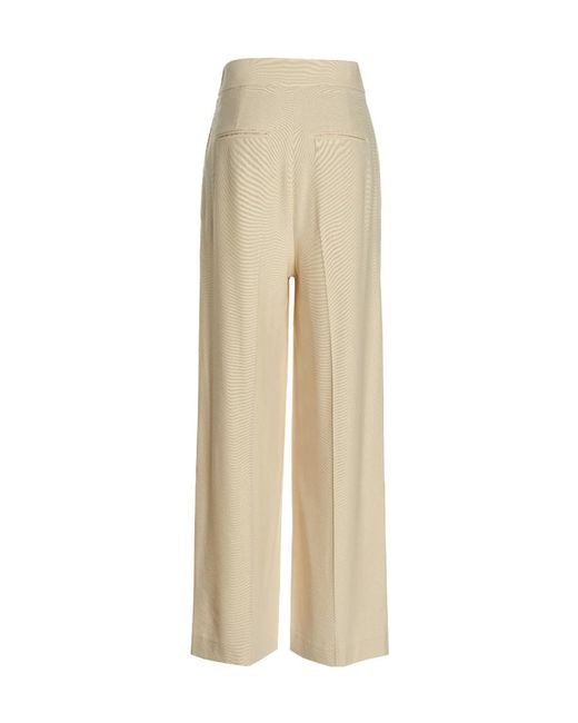 Khaite Natural Strannly Pants