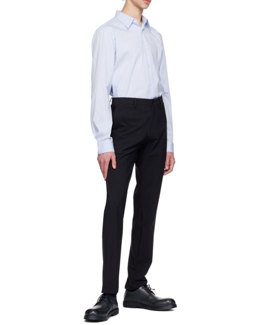 Theory Blue Sylvain Button-Up Shirt for men