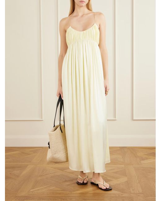 TOVE White Slip Dress