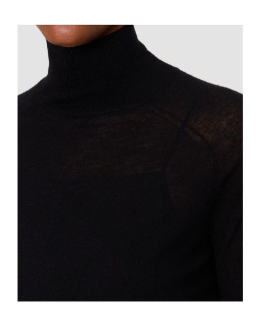 Joseph Black Yara Cashair High Neck Jumper
