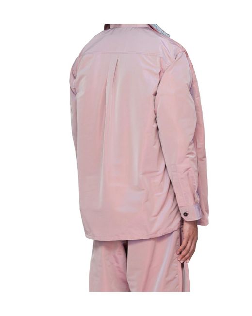 Y. Project Pink Gathered Shirt for men