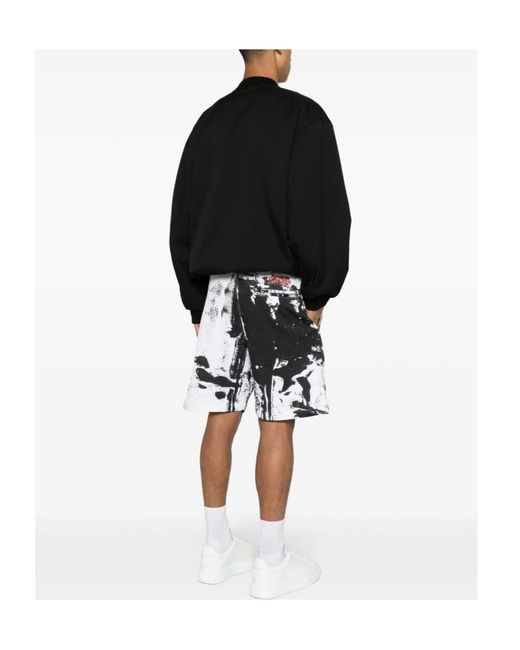 McQueen Multicolor Casual Shorts for men