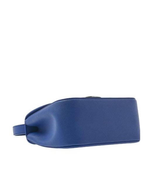 Vivienne Westwood Blue Logo Shoulder Bag