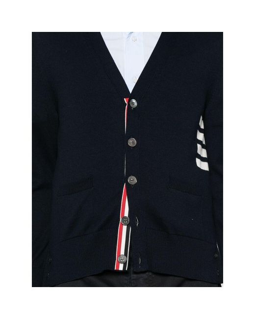 Thom Browne Blue Cardigans for men