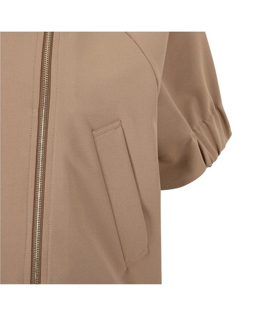 Fabiana Filippi Natural Zipper Jacket