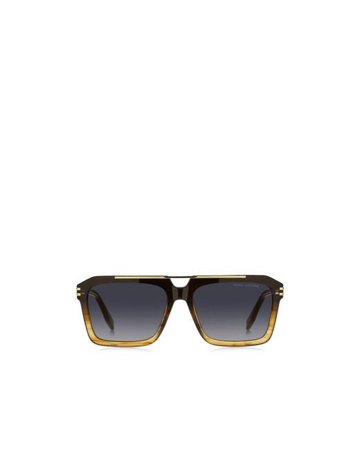 Marc Jacobs White Eyewear Square Frame Sunglasses for men