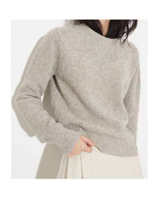 MAX&Co. Gray Long-Sleeved Sweater