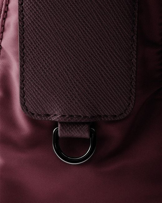 Prada Purple Re-Nylon Shoulder Bag