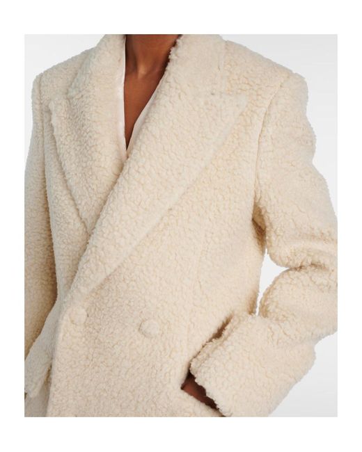 Gabriela Hearst Natural Long-Sleeved Coat