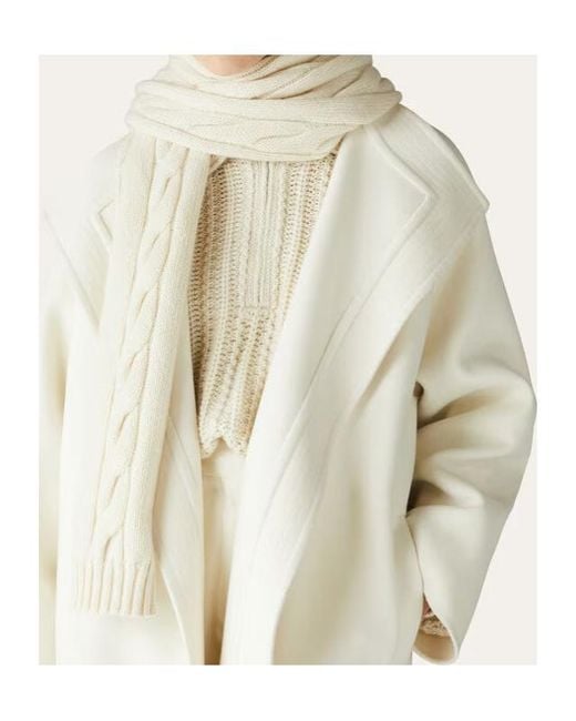 Loro Piana Natural Rib Scarf