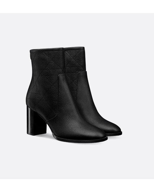 Dior Black Time High-Heeled Ankle Boots