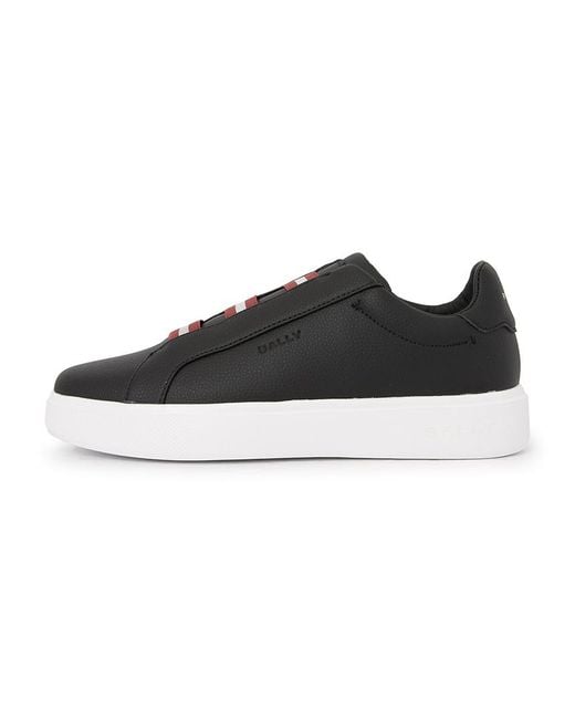 Bally Black Round-Toe Sneakers for men