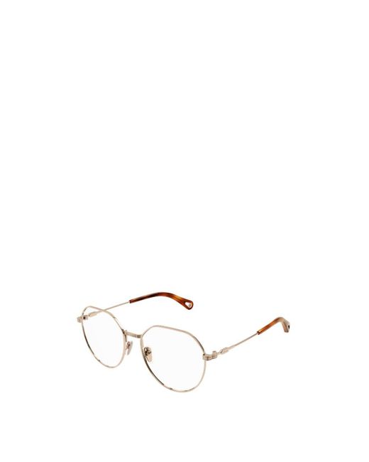 Chloé White Logo Flat Mirror