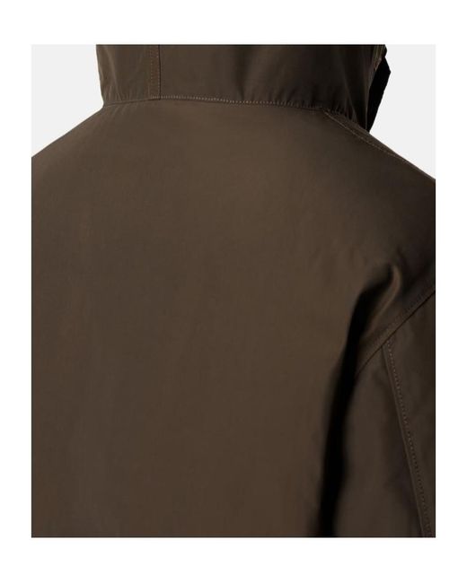 Stone Island Multicolor Buttoned Hooded Coat for men