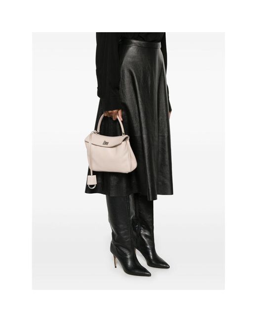 Balenciaga Natural Rodeo Top Handle Mini Tote Bag