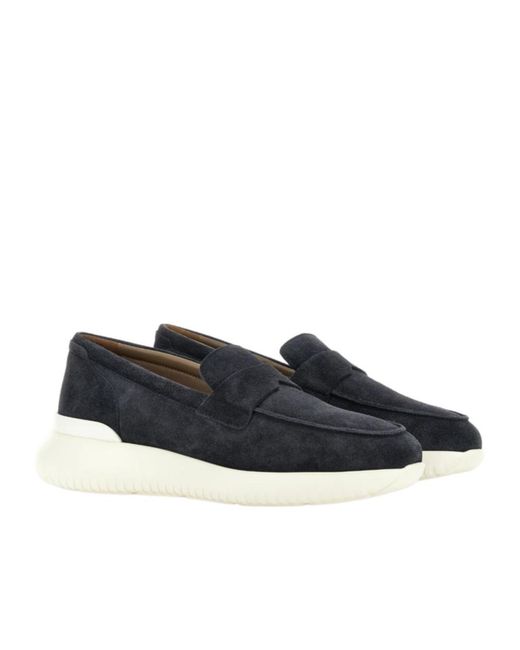Hogan Blue Interactive³ Loafers for men