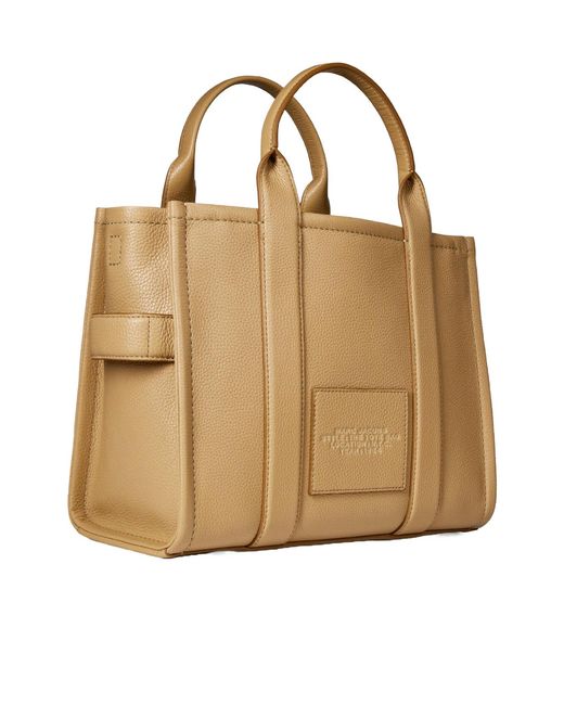 Marc Jacobs Metallic Medium Leather Tote Bag