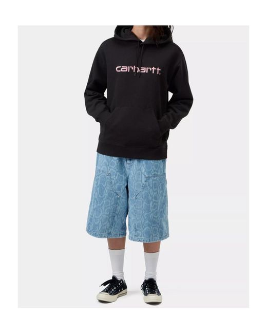Carhartt Black Hooded Carhartt Sweatshirt