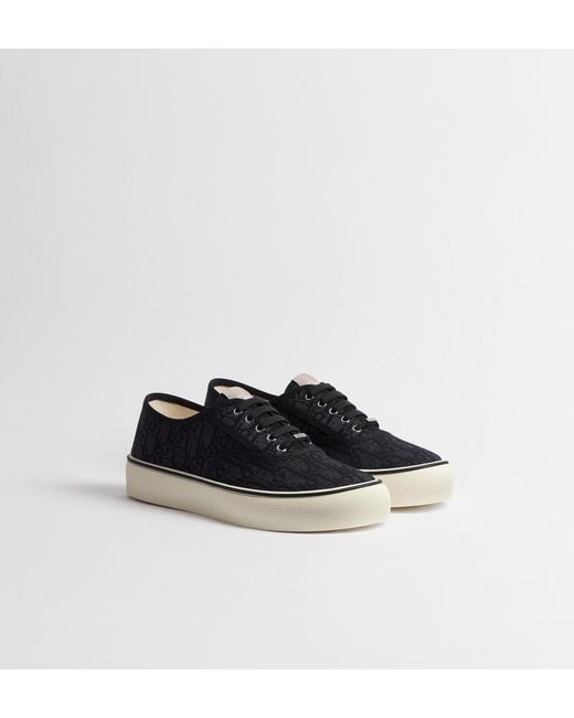 Dior Black Homme Saltwind Low-Top Sneakers for men