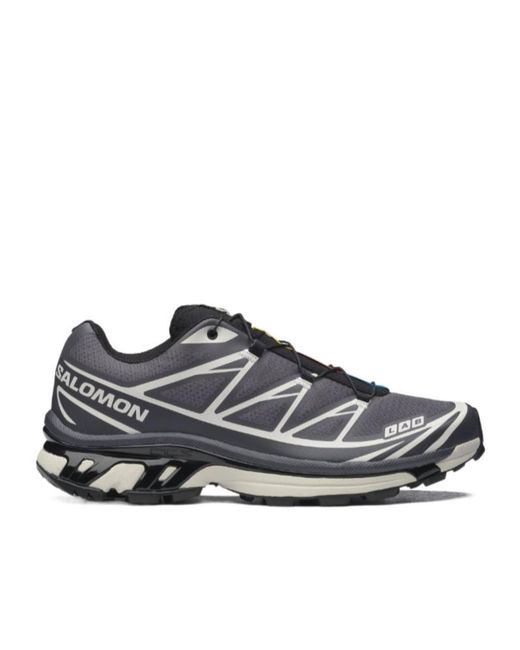 Salomon Lab Gray Salomon Xt-6 Gtx Lace-Up Sneakers for men