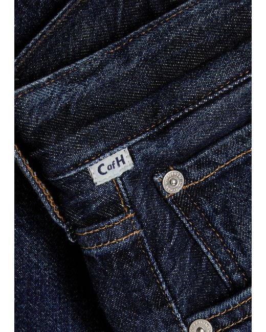 Citizens of Humanity Blue Blaine Straight-Leg Jeans
