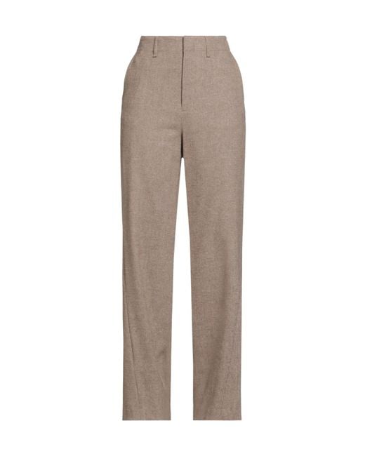 Rag & Bone Gray Plaid Comfortable Loose Trousers