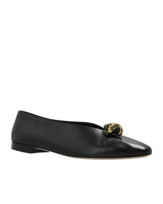 Jimmy Choo Black Ballet Flat Shoes