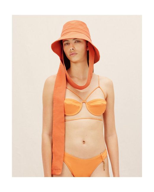 Jacquemus Multicolor Le Bob Bando Strap Bucket Hat for men